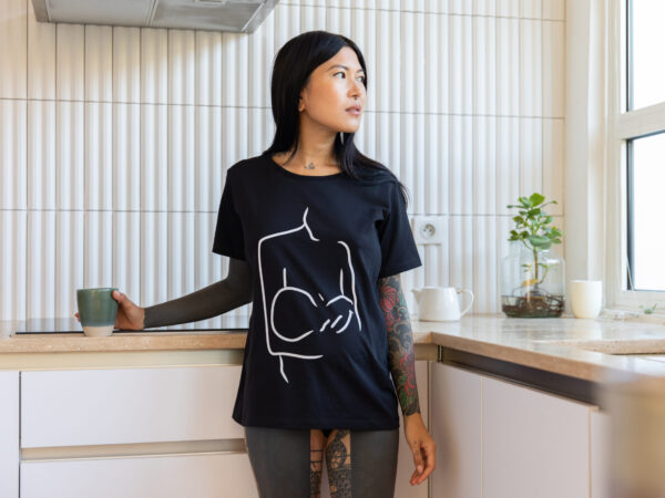 חולצת הנקה | Noir